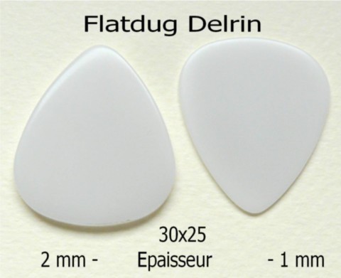 Flatdug Dugain lot 2-1 delrin pick